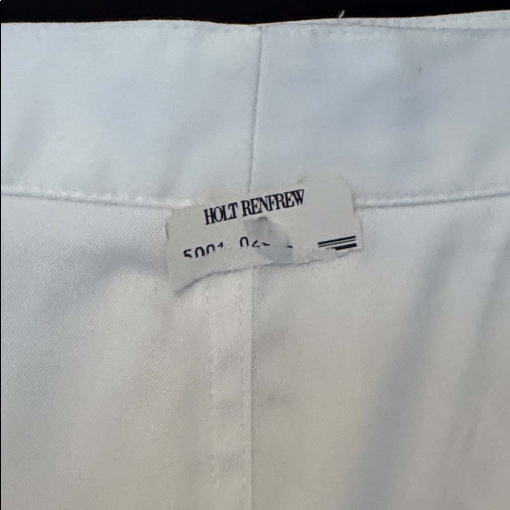 NWTš¤Vintage Armani Cotton Midi Skirt - Picture 5 of 8